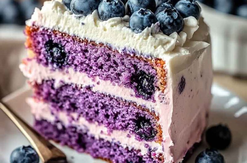 Blueberry Bliss Cake