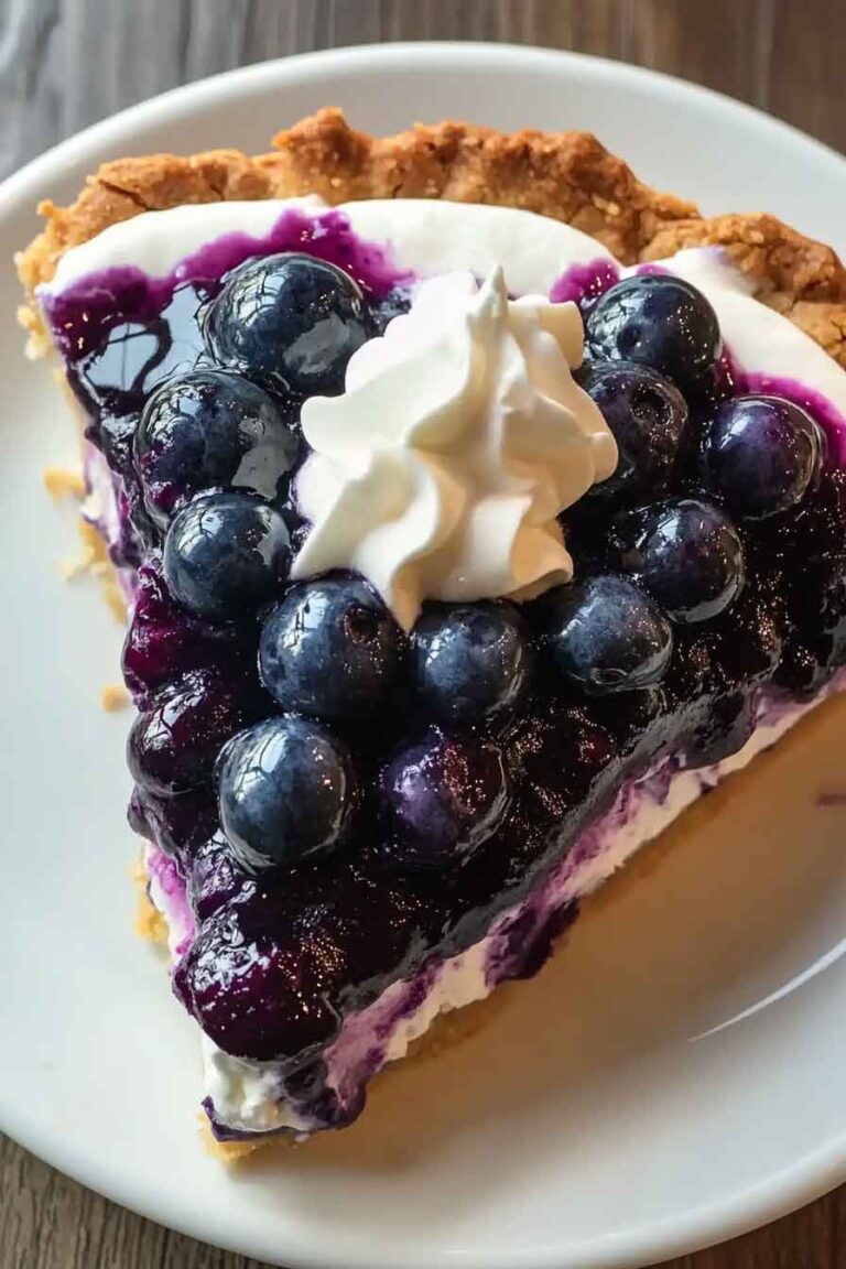 Blueberry Cheesecake Cookie Pie