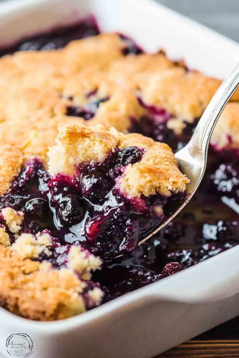 Blueberry Dump Cake