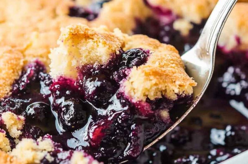 Blueberry Dump Cake Recipe