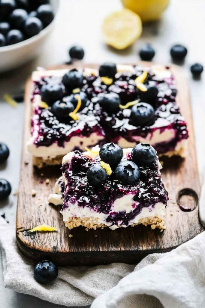 How to Serve Blueberry Jamboree Bars