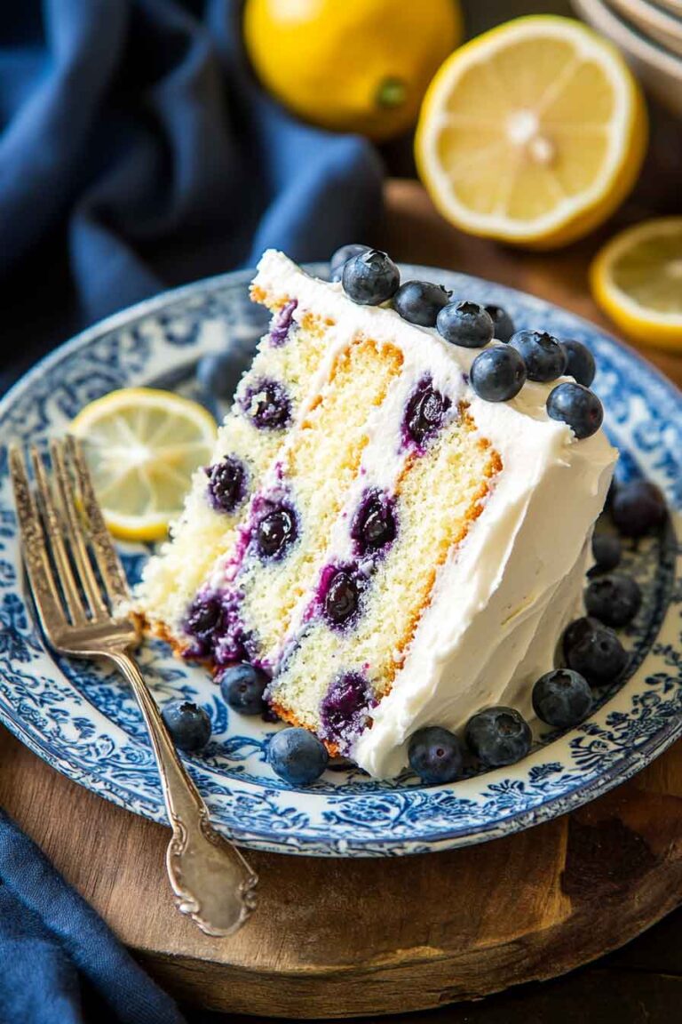 Blueberry Lemon Cake Recipe