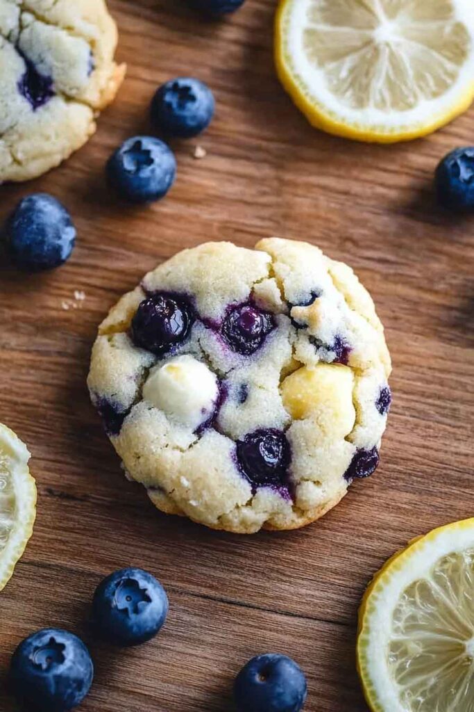 How to Serve Blueberry Lemon Cookies