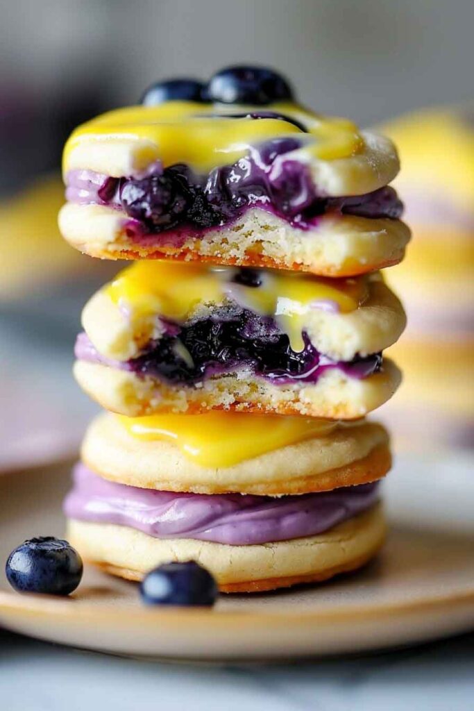 How to Serve Blueberry Lemon Heaven Cookies