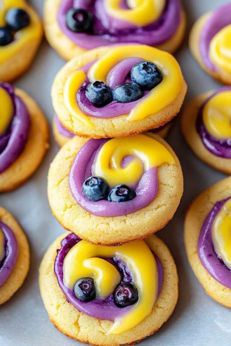 Blueberry Lemon Heaven Cookies