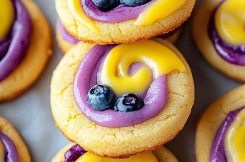 Blueberry Lemon Heaven Cookies