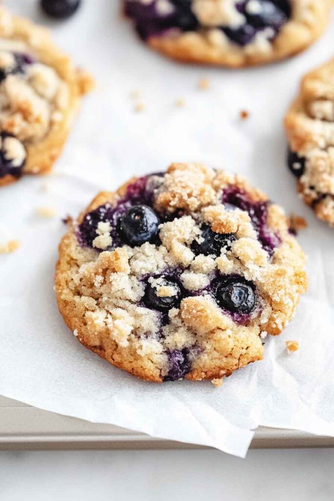 How to Serve Blueberry Muffin Cookies