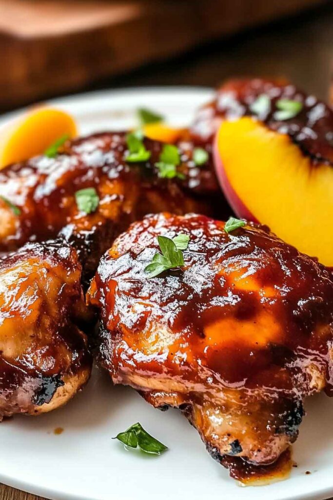 Step-by-Step Instructions for Bourbon Peach BBQ Chicken