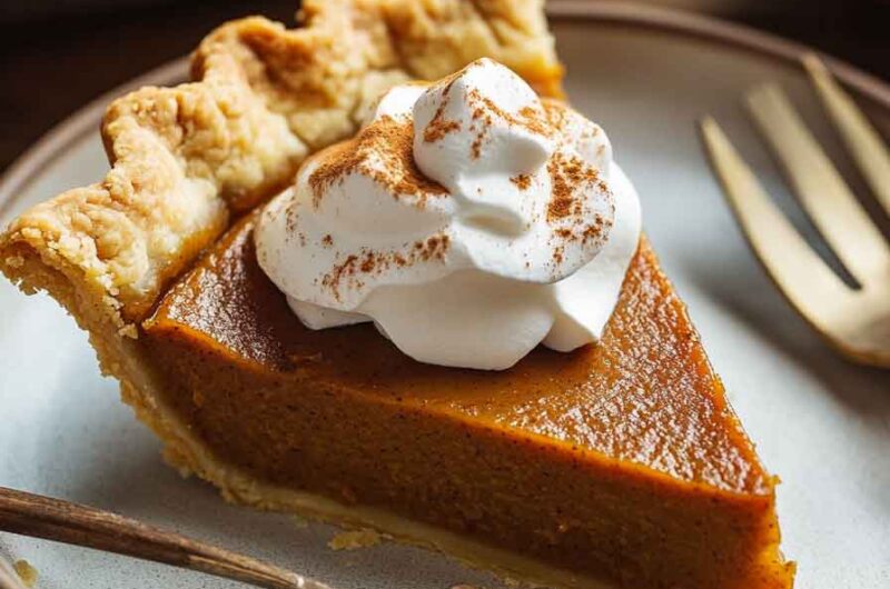 Bourbon Pumpkin Pie