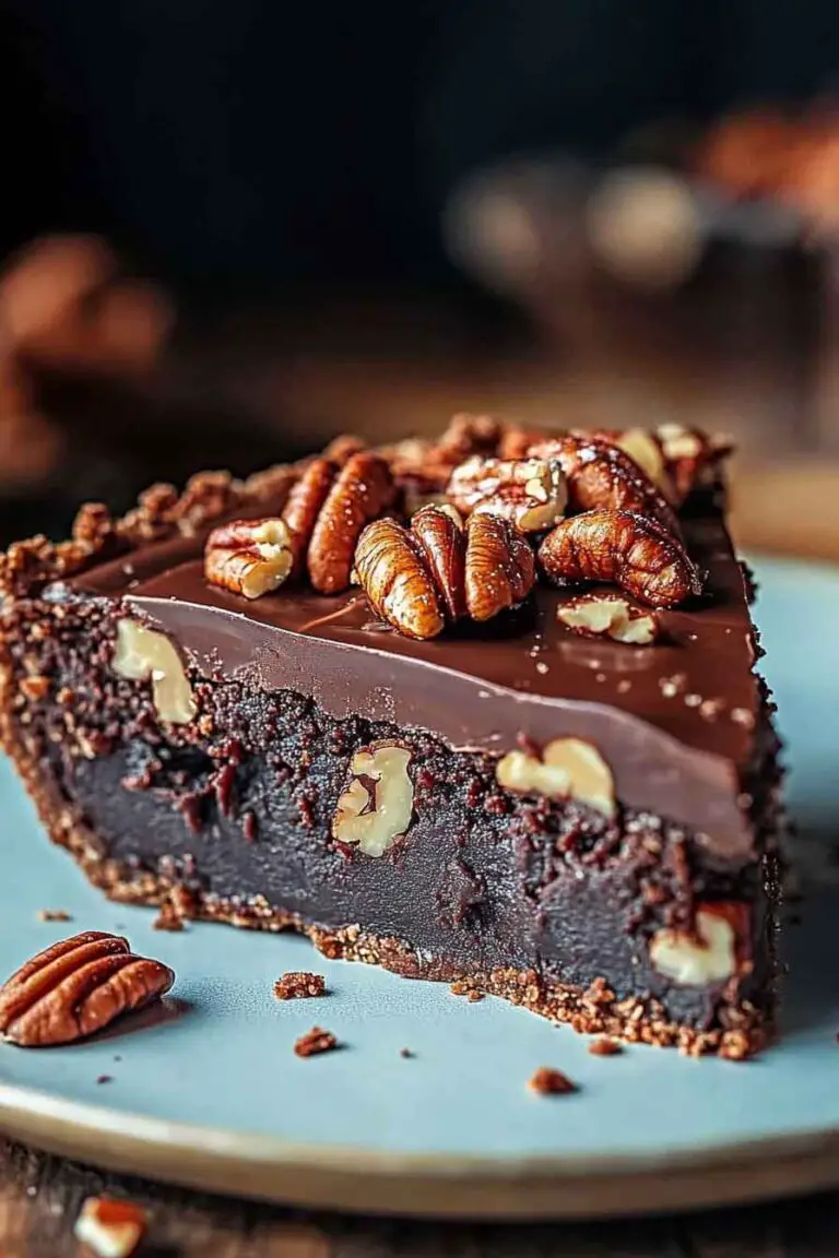 Brownie Pecan Pie