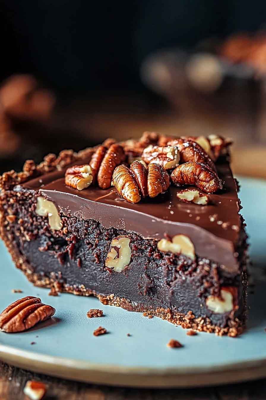 Brownie Pecan Pie