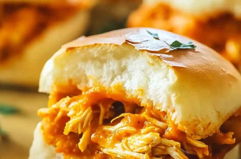 Buffalo Pumpkin Sliders