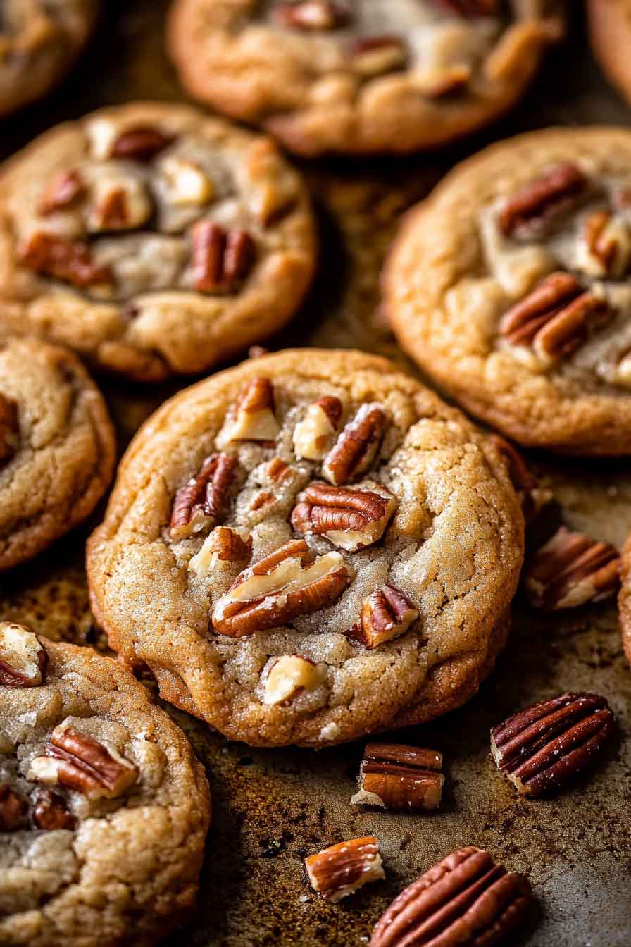 Butter Pecan Cookies