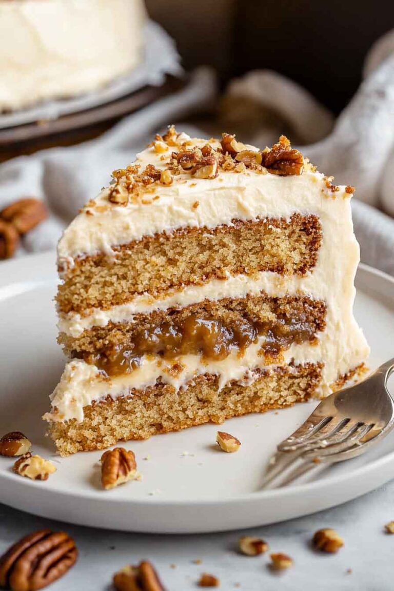 Butterscotch Crunch Cake