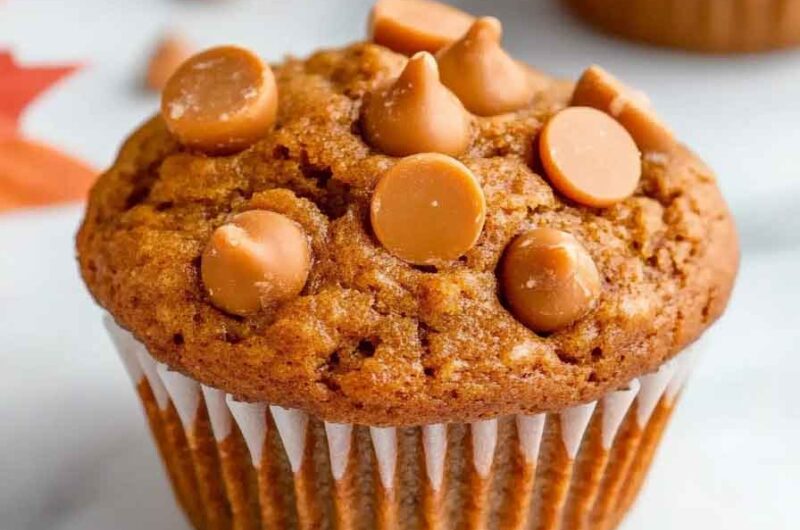 Butterscotch Pumpkin Muffins