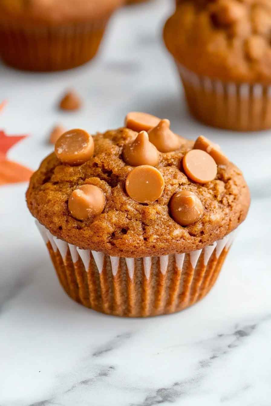 Butterscotch Pumpkin Muffins