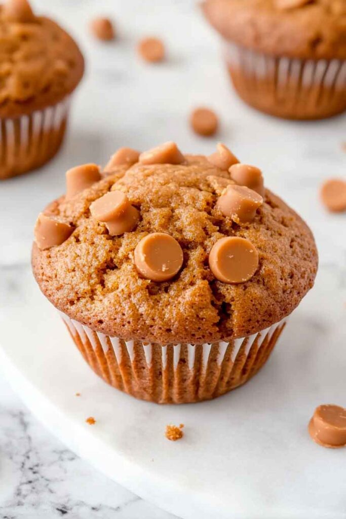 How to Serve Butterscotch Pumpkin Muffins
