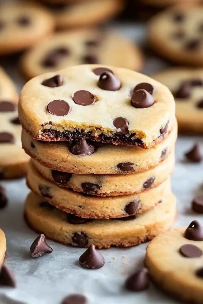 How to Serve Buttery Chocolate Chip Rounds