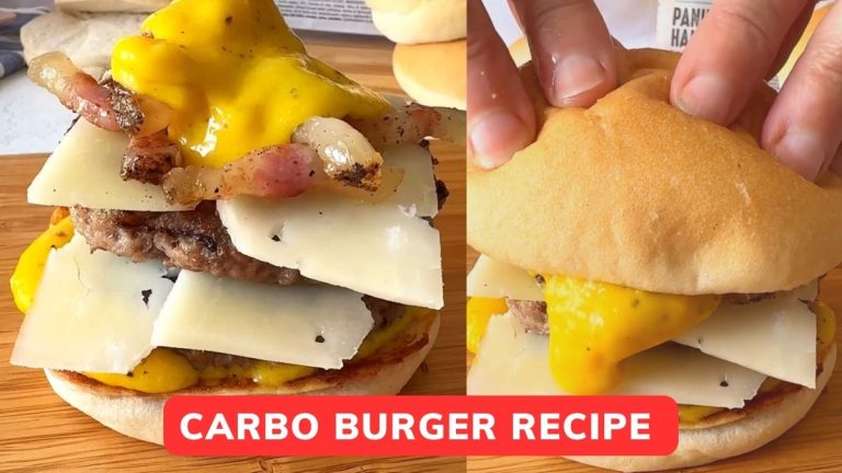 Introducing the Irresistible CARBO BURGER Recipe