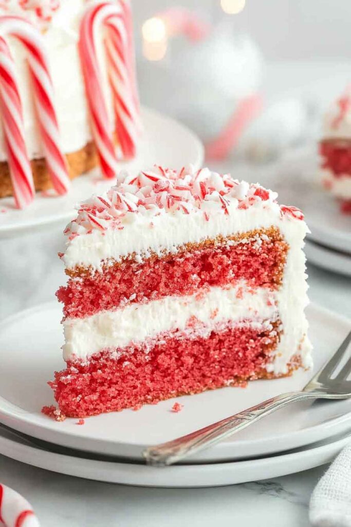 Candy Cane Cake