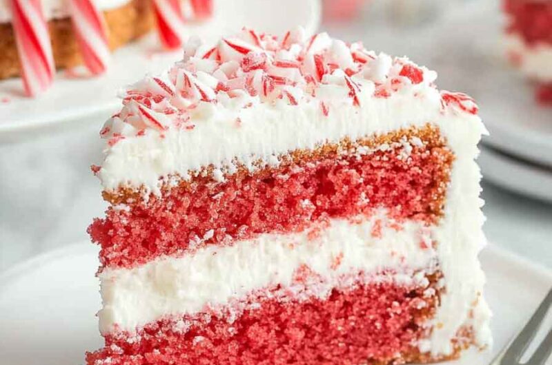 Candy Cane Cake