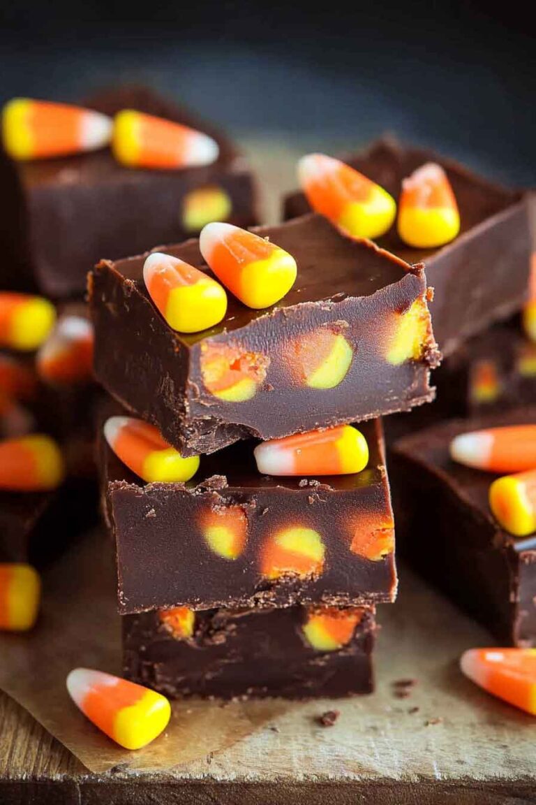 Candy Corn Fudge