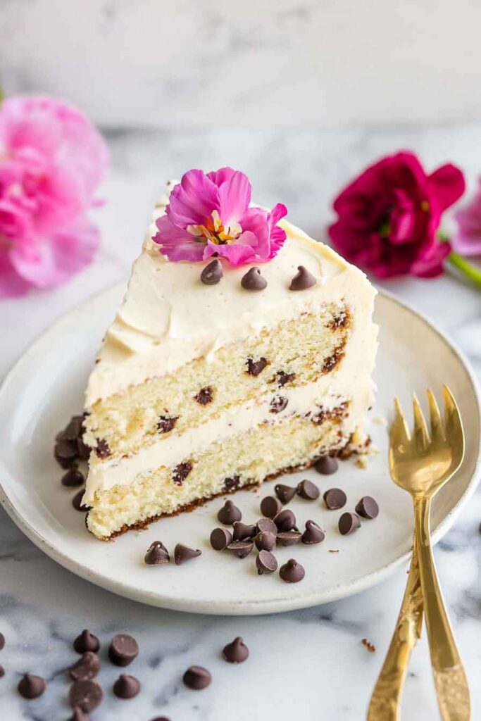 How to Serve Cannoli Layer Cake