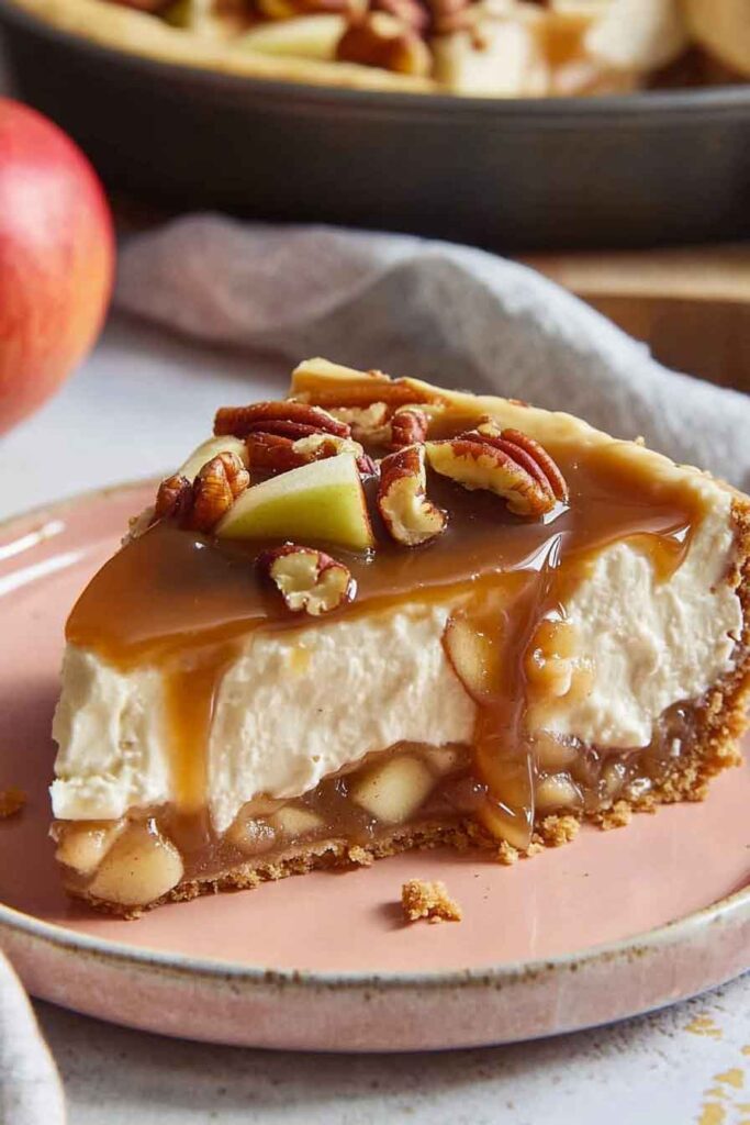 Caramel Apple Cheesecake