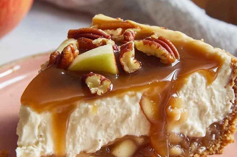 Caramel Apple Cheesecake