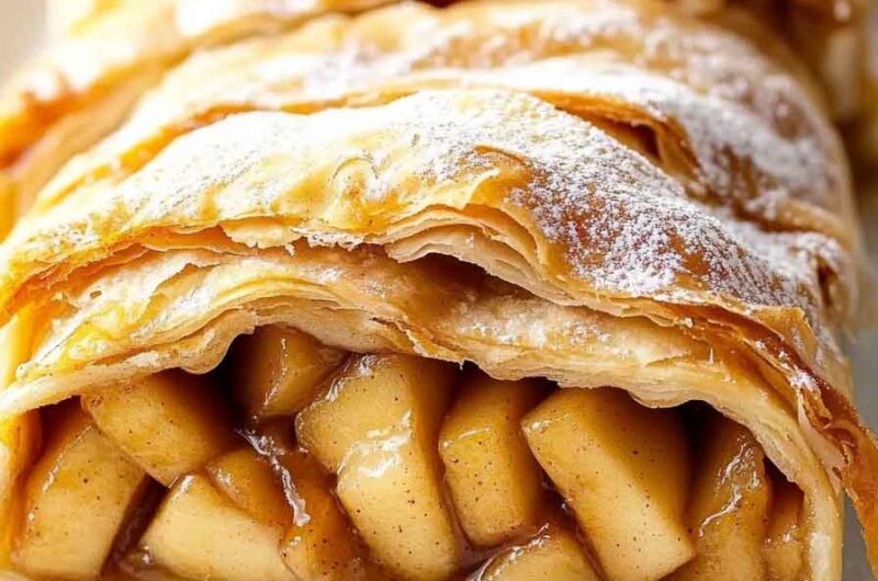 Caramel Apple Strudel Recipe