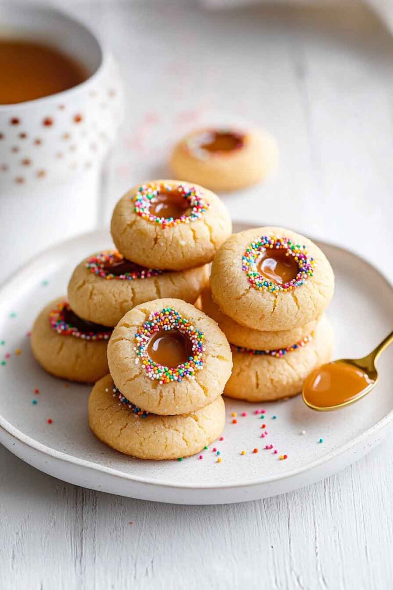 Caramel Button Cookies