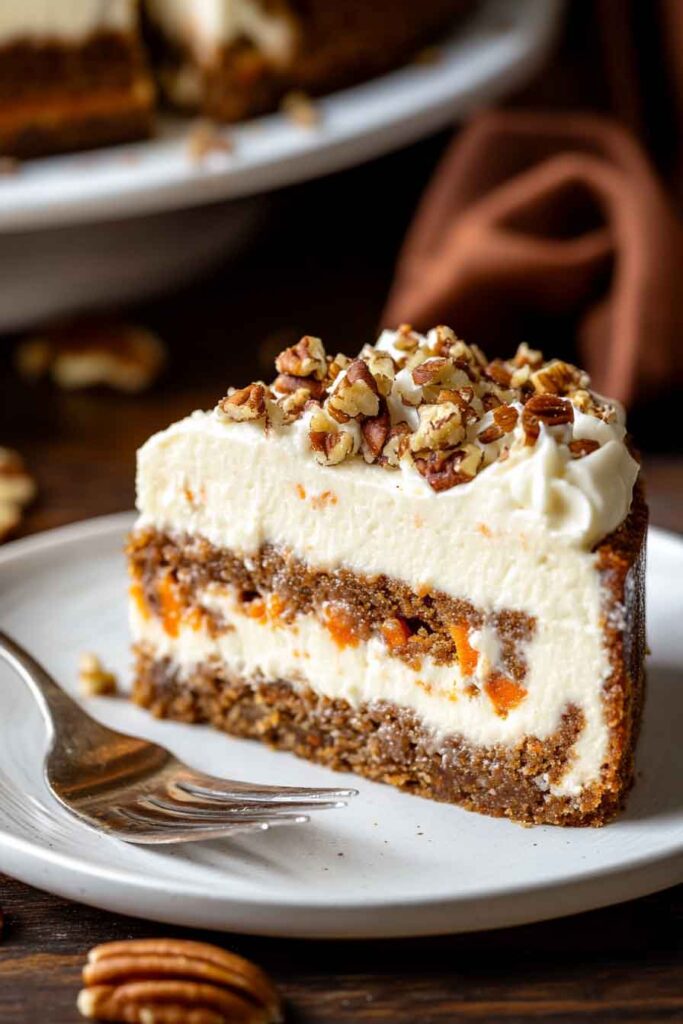Step-by-Step Instructions for Carrot Cake Cheesecake
