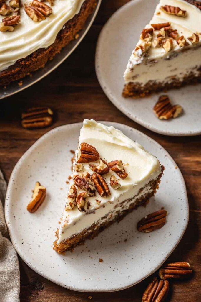 How to Serve Carrot Cake Cheesecake