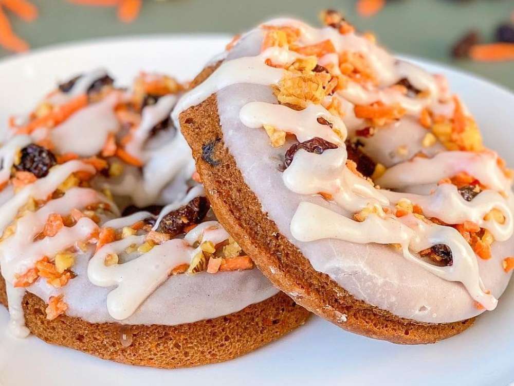 Carrot Cake Donuts