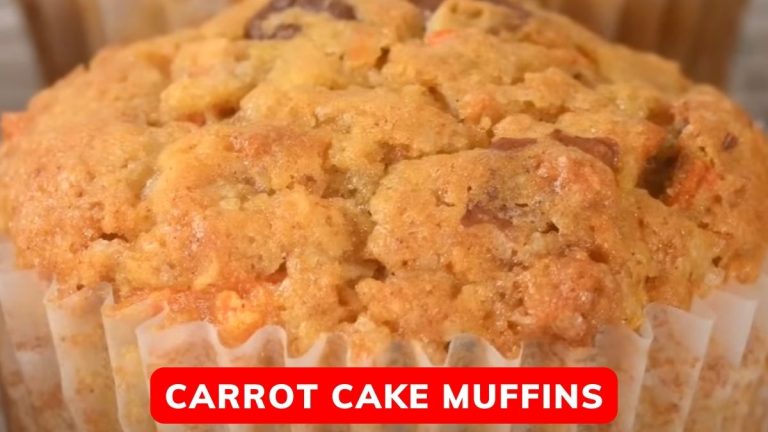 Carrot Cake Muffins Recipe Easy