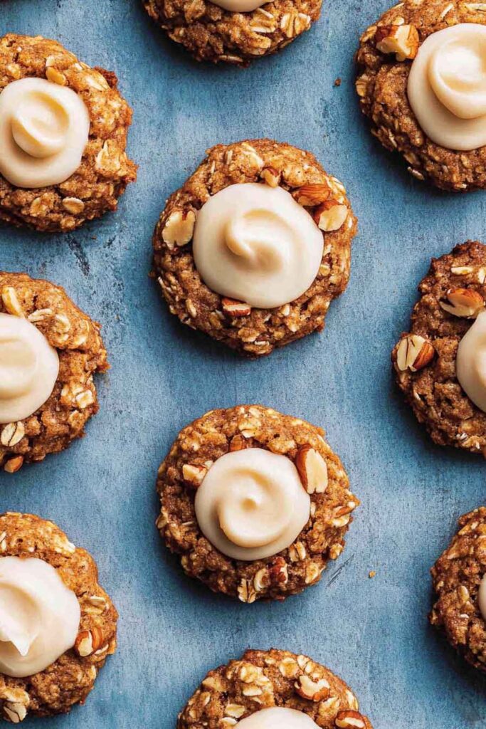 How to Serve Carrot Cake Thumbprint Cookies