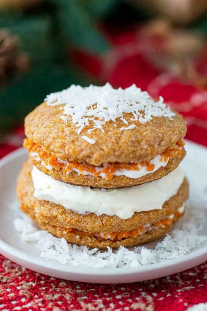 Carrot Cake Whoopie Pies