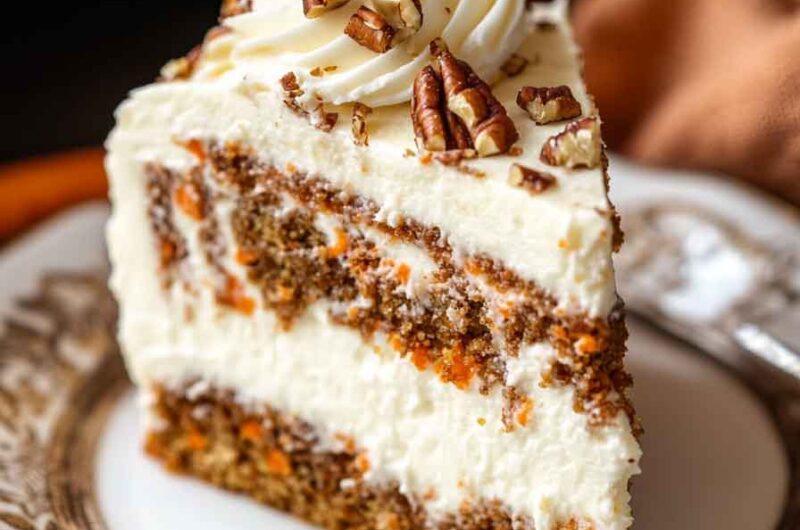 Carrot Cheesecake Cake