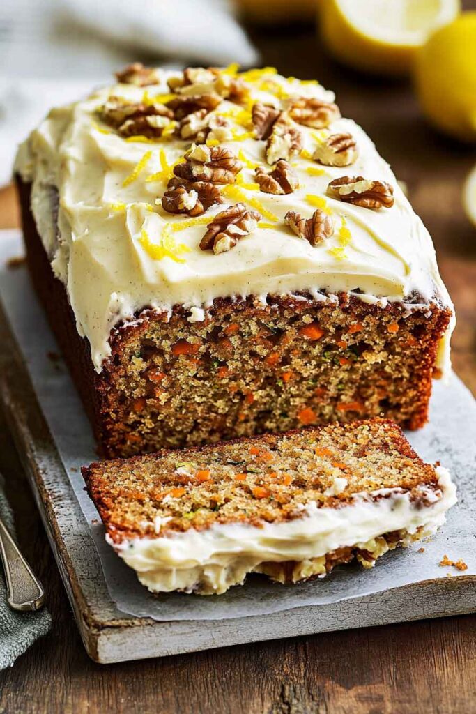 How to Serve Carrot Zucchini Cake