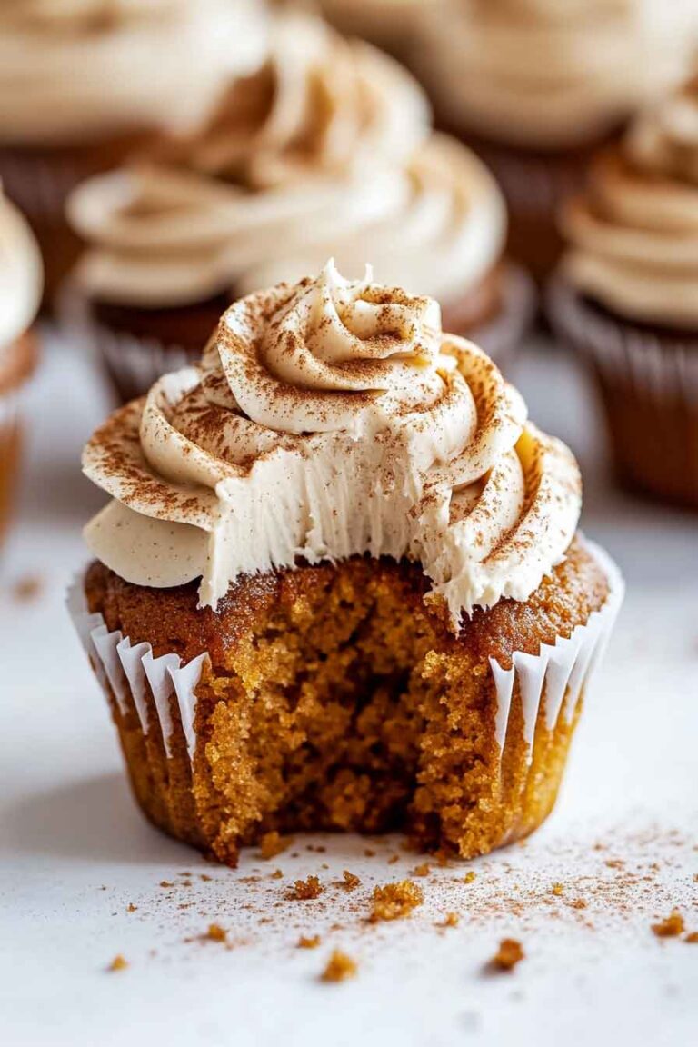 Chai Pumpkin Latte Cupcakes