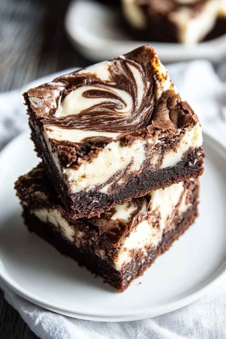Cheesecake Swirl Brownies