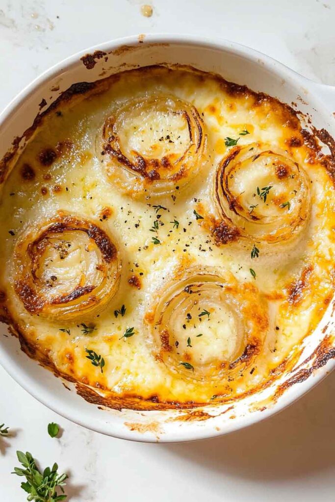 How to Serve Cheesy Baked Vidalia Onions