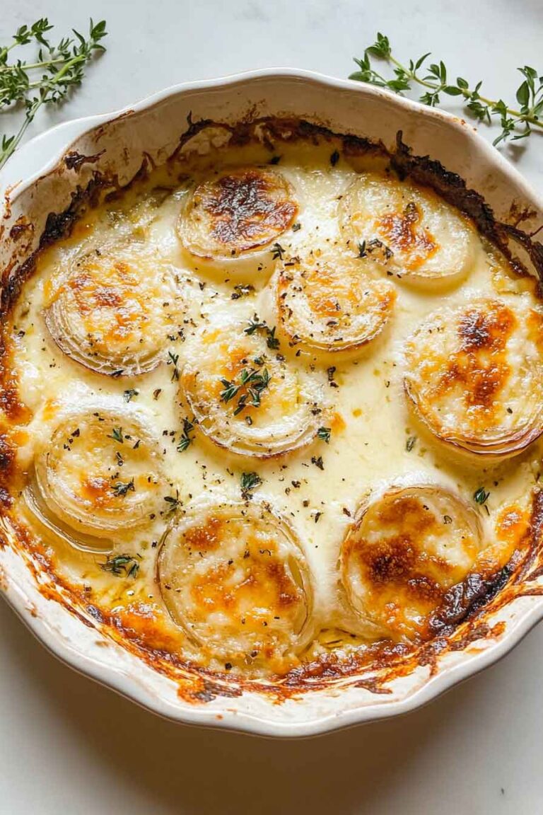 Cheesy Baked Vidalia Onions