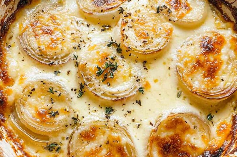 Cheesy Baked Vidalia Onions