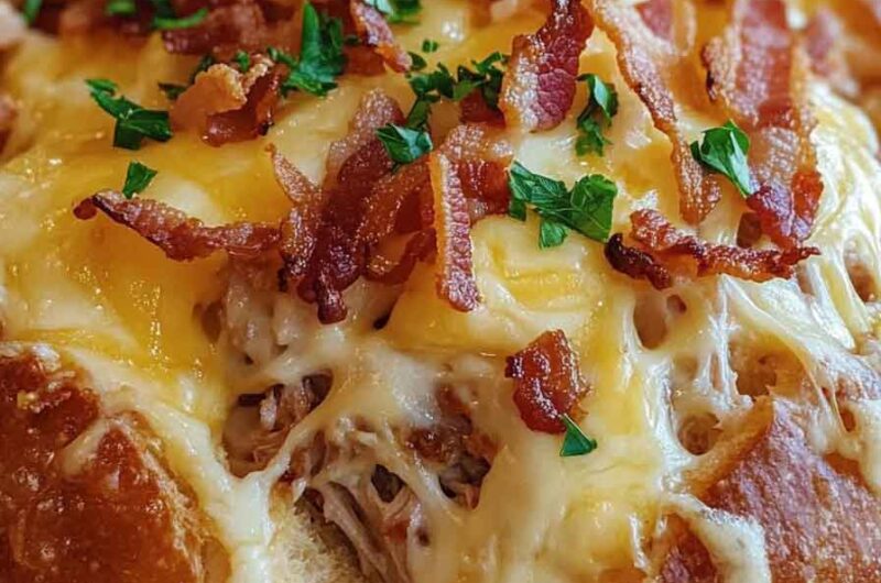 Cheesy Reuben Bread Bowl