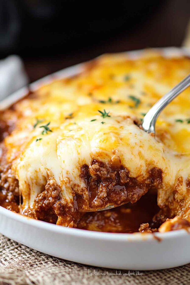 Cheesy Sloppy Joe Bake Recipe