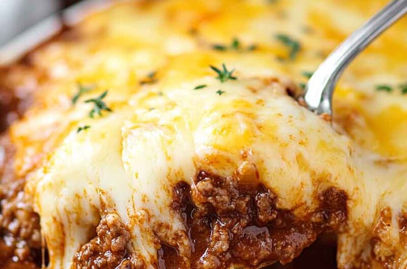 Cheesy Sloppy Joe Bake Recipe