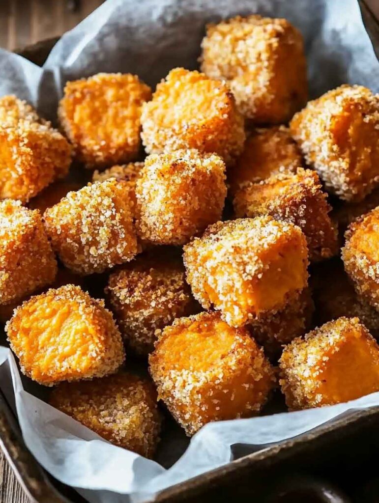 Cheesy Sweet Potato Tots