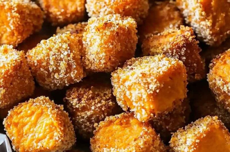 Cheesy Sweet Potato Tots