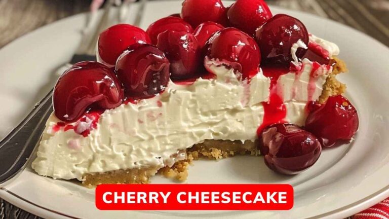 No-Bake Cherry Cheesecake Fluff: The Perfect Sweet Treat